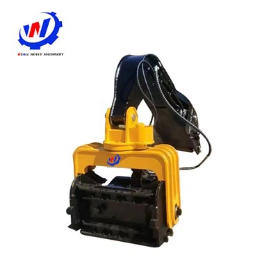 Martello vibrante idraulico montato su escavatore