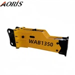 Martello demolitore idraulico per roccia di tipo silenziato